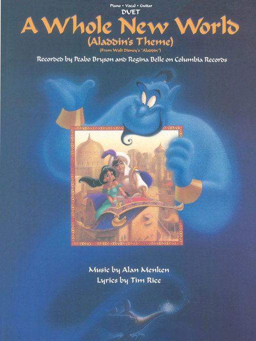 Title details for A Whole New World Sheet Music by Peabo Bryson - Available